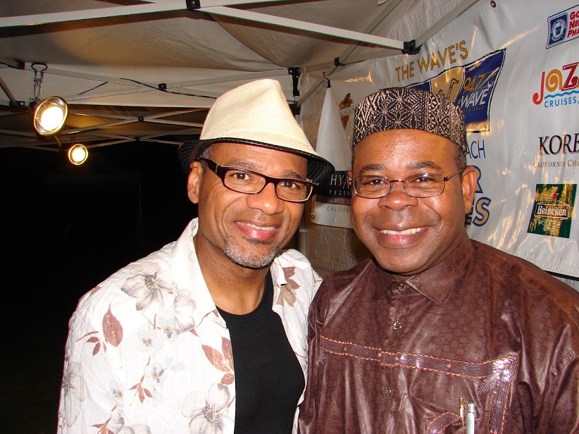 KIRK WHALUM & MYSELF- BIRTHDAY PRESENT - SMOOTH JAZZ CONCERT - 8.21.09
