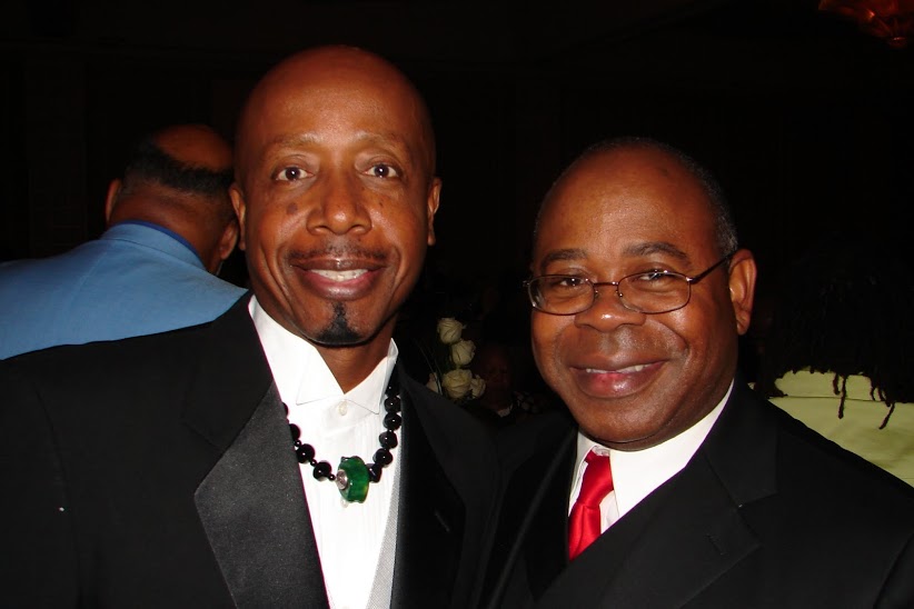 _MC HAMMER_ (STANLEY KIRK BURRELL) & MYSELF (Retired MC Hammer) - BAPAC'S 34TH ANNUAL AWARDS BANQUET -BEVERLY HILLS HILTON-WILSHIRE ROOM- 10.6.12