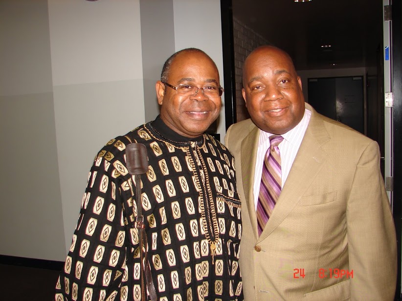 Myself & Dr. Moses Tyson, Jr.-World Class Gospel Organist-McDonald’s USA Inspiration Celebration Gospel Tour @ City of Refuge Church_Los Angeles, CA - 7.24.14