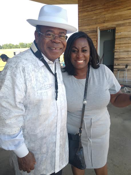 PHOTO_Dr. AM.PMJJ & M.C. Sherry Mackey_Radio Personality @ Hallelujah 95.7 FM, iHeartRadio @ Faith Family Reunion event @ Shelby Farms Park_AgapeMeansLove.org _Sat. June 25, 2022