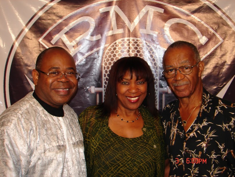 Rev. Dr. Roland Holmes, Annette Culpepper & HOST DR. ALVIN MCKINNEY_THE JOYFUL JAZZ SHOW_81ST BROADCAST @ RMC STUDIOS - 7.3.14